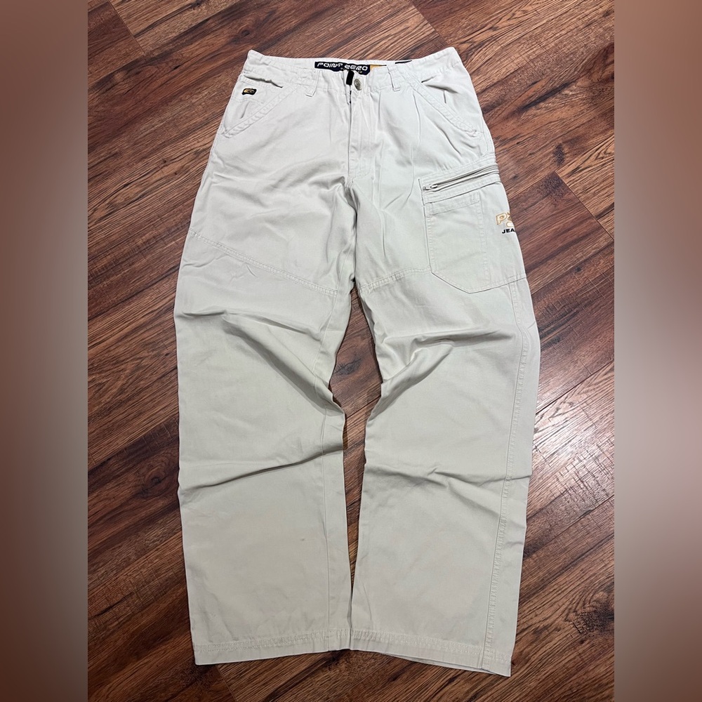 Vintage PZCO Point Zero Wide Leg Baggy Jnco Style Cargo Pants 32x32 y2k Skate